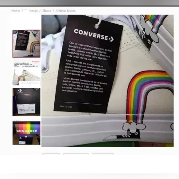 Converse All-star Lift Platform Pride (Men's Size 13) - Picture 6 of 16